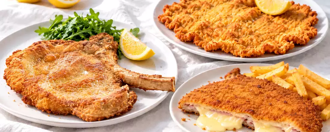 Van Milaan via Wenen naar Ljubljana: drie soorten schnitzel, welke kies jij vanavond?