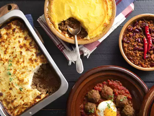 8 gehaktrecepten om te reizen zonder de keuken te verlaten