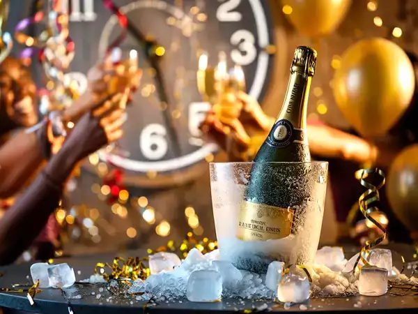 Mousserende wijn koelen in 15 minuten lijkt onmogelijk totdat je deze last-minute truc uitprobeert en je oudejaarsavond redt