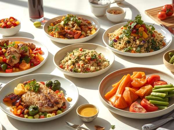 12 lichte maar smakelijke recepten onder de 400 calorieën per portie, ideaal om gezond te eten zonder op te geven