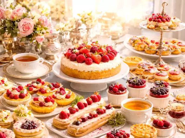 Bridgerton-achtige afternoon tea? Deze 20 desserts zijn pure eetbare luxe