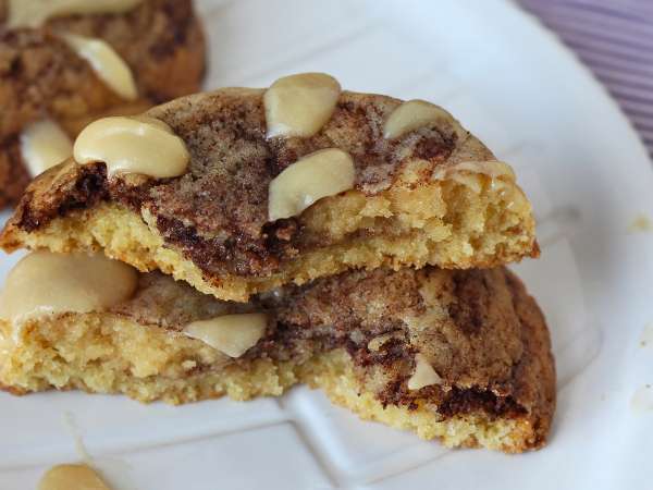 De smaak van kaneelbroodjes in een partij koekjes? Deze combinatie is te lekker om te negeren