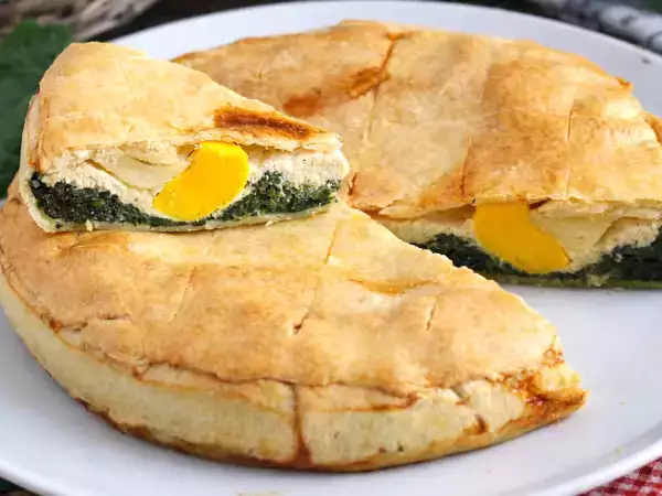 Pasen Paascake, de Italiaanse hartige taart die een plaatsje op je tafel verdient.