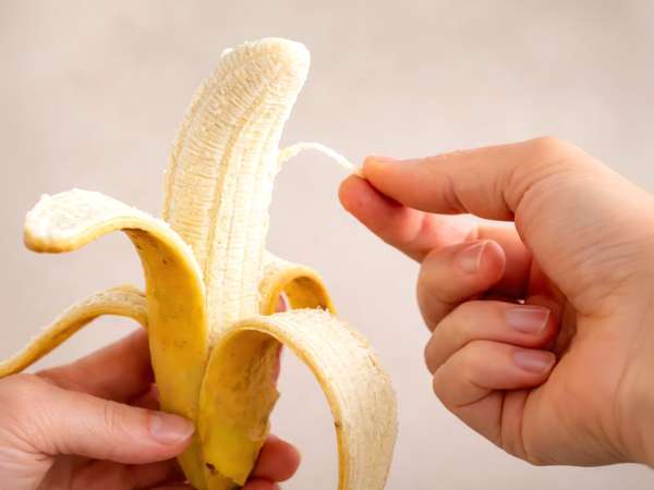 Wat zijn die draadjes op de banaan en waarom verschijnen ze steeds?