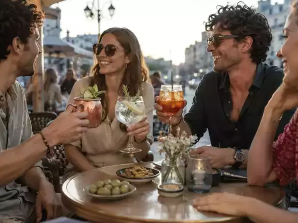 Waarom drinken mensen in Frankrijk cocktails voor de maaltijd en in Spanje erna?