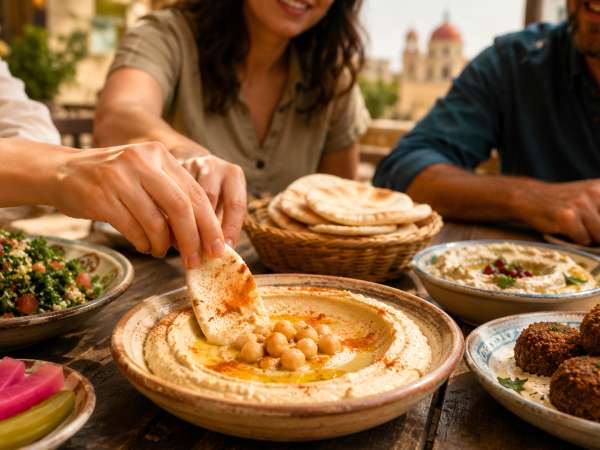 Mezze, Libanese tapas : kleine gerechten en recepten om met het gehemelte mee te reizen