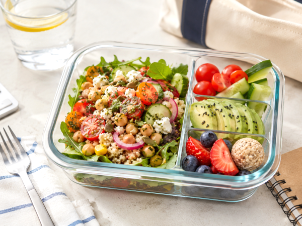 Zomerse lunchbox: makkelijke recepten om mee te nemen naar kantoor als het warm is!