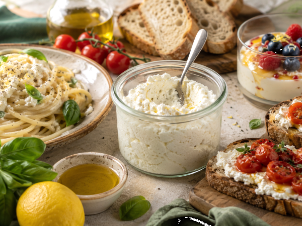 Ligt er nog een potje ricotta in je koelkast? Deze heerlijke ideeën kunnen je maaltijd redden
