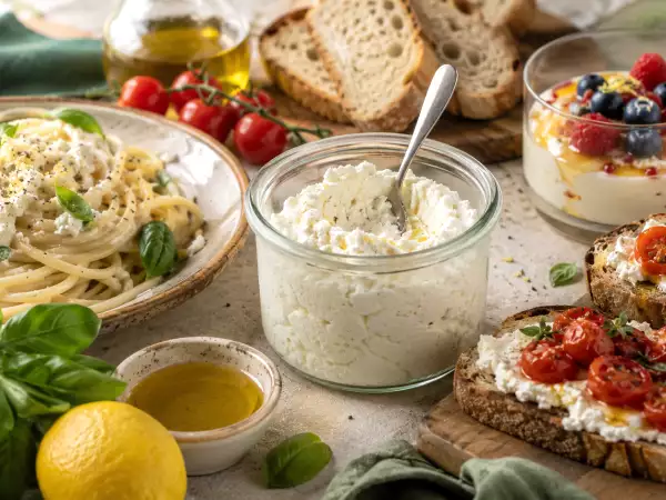 Ligt er nog een potje ricotta in je koelkast? Deze heerlijke ideeën kunnen je maaltijd redden