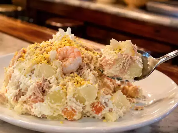 Is de Russische salade echt Russisch?