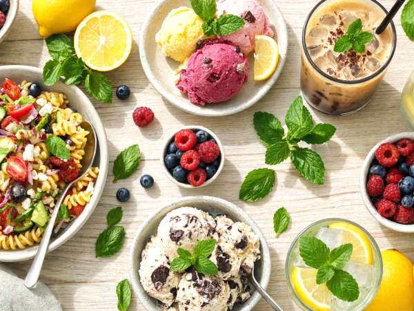 Met slechts 3 ingrediënten maak je 8 onweerstaanbare zomerse recepten die je de hele zomer door steeds weer wilt maken