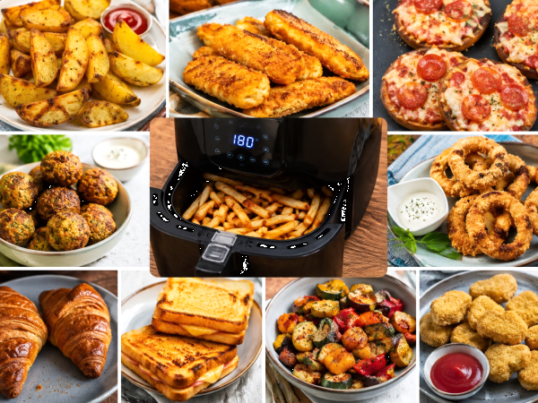10 recepten om op te warmen in de Air Fryer, zodat ze binnen enkele minuten weer knapperig zijn