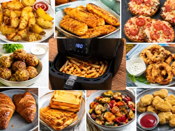 10 recepten om op te warmen in de Air Fryer, zodat ze binnen enkele minuten weer knapperig zijn