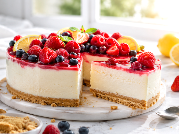 Cheesecake zonder bakken: onweerstaanbare en eenvoudige ideeën, praktische tips en recepten voor frisse en heerlijke desserts