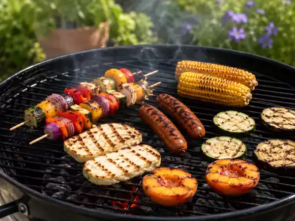 Vleesloze barbecue: waarom groenten, fruit, kaas en peulvruchten ook op de grill thuishoren