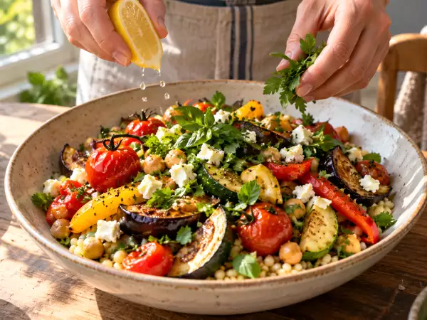 Nog geen zin in zware herfstmaaltijden? Met deze 5 ingrediënten uit september maak je heel eenvoudig mediterrane gerechten