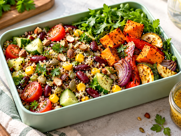 Ben je het beu om om 16.00 uur alweer honger te hebben? Zo maak je je vegetarische lunchbox elke dag vullender