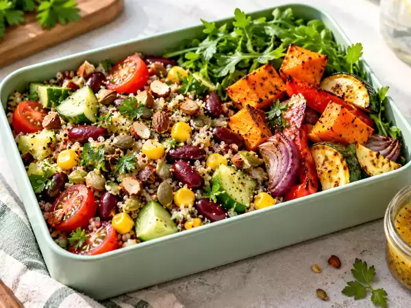 Ben je het beu om om 16.00 uur alweer honger te hebben? Hoe maak je je vegetarische lunchbox elke dag wat vullender?