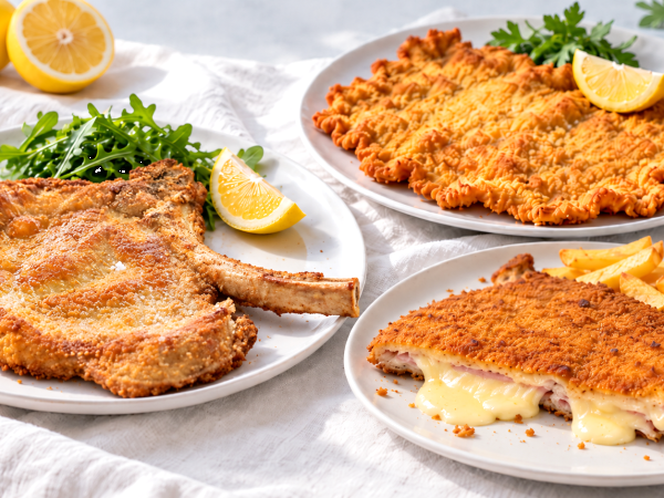 Van Milaan via Wenen naar Ljubljana: drie soorten schnitzel, welke kies jij vanavond?