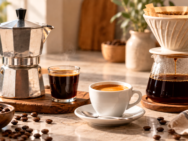 Moka, espresso of filterkoffie: de juiste koffie is niet altijd dezelfde en hangt af van je dag