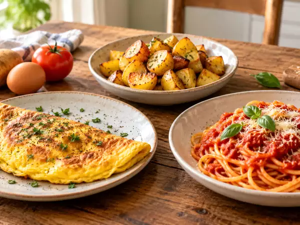 Eieren, aardappelen, pasta: 8 maaltijden voor als de koelkast leeg lijkt