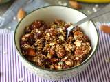 Artikelen: Deze knapperige granola kan in 15 minuten gemaakt worden... zonder de oven aan te zetten.