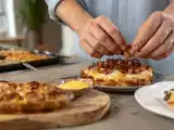 Artikelen: Dagmenu, 4 mei: Gezonde snacks, een verwarmend hoofdgerecht en een zoet dessert