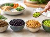 Artikelen: Hoeveel eiwitten en vezels bevatten linzen, bonen, kikkererwten en edamame eigenlijk per portie?