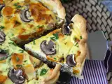 Artikelen: Quiche met hokkaidopompoen en champignons: een eenvoudig, smeuïg herfstrecept