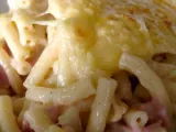 Recept Macaroni met kaas en ham