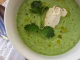 Recept Chilled Avocado & Cucumber Soup