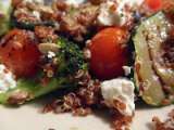 Quinoa salade met gegrilde groenten