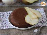 Recept Chocolade peren fudge, een supermakkelijk dessert om te maken met maar 2 ingrediënten!