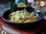 Recept Romige pasta met courgettes en griekse yoghurt