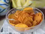 Recept Zoete aardappelchips voor de magnetron