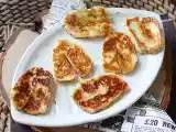 Recept Gebakken halloumi zoetzuur met honing en rozemarijn