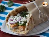 Recept Gyros met zalm, het perfecte griekse broodje met vis voor de zomer!