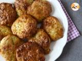 Recept Air fryer courgette beignets met yoghurt en feta saus