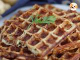 Recept Bacon, comté en aardappelwafels