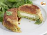 Recept Moelleux van courgettes met kiri hart