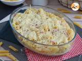 Recept Gegratineerde pasta met ham en kaas