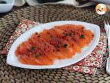 Gravlax, gemarineerde zalm op zweedse wijze