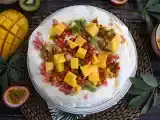Recept Makkelijke pavlova met exotisch fruit