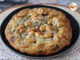 Recept Xxl hazelnoot-, melkchocolade- en pralinékoekjes