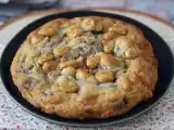 Recept Xxl hazelnoot-, melkchocolade- en pralinékoekjes