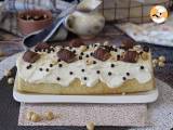 Recept Makkelijk broodje met kinder bueno-smaak, perfect als verjaardagstaart of kerststol!