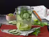 Recept Water met komkommer-, limoen-, munt- en gembersmaak