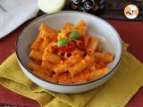 Recept Pasta met paprika en philadelphia