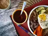 Recept Pittige koreaanse gochujang saus voor bibimbap