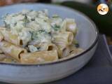 Recept Romige pasta met courgettes, lekker en heel snel recept